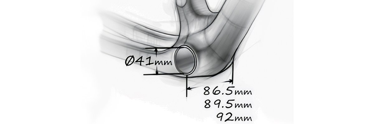 Movimento Central de Bicicleta Token Ninja BB841T 41 Shimano 86.5
